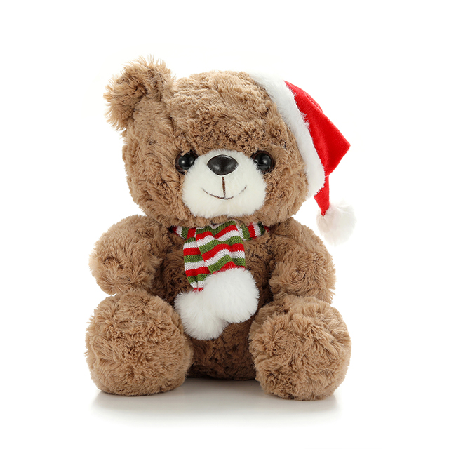 سانتا تيدي عيد ميلاد سعيد الدب لينة محبوب الدب لعب عيد الميلاد تيدي بير
