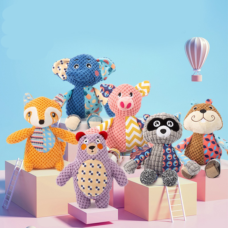 ألعاب الكلاب التي تصدر أصواتًا 