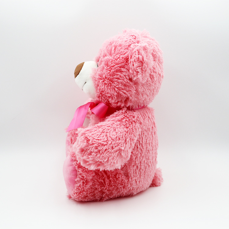 الدب الوردي مع القوس الدب الوردي تيدي ماي فيرست تيدي بير الوردي رائعتين الدب الوردي للأطفال الصديقات 