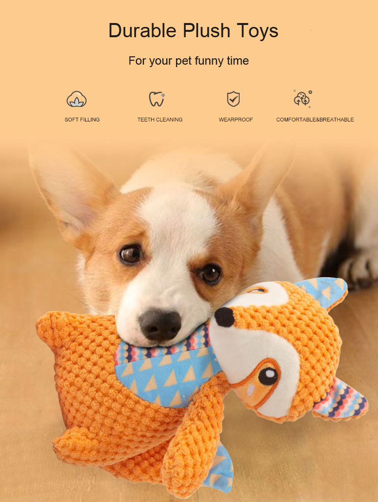 ألعاب الكلاب التي تصدر أصواتًا 